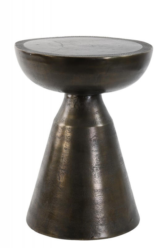 SIDE TABLE PILLE METAL ANTIK BRONZE - CAFE, SIDE TABLES